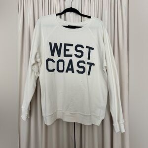 Free People by Retro Brand West Coast Sweatshirt, S